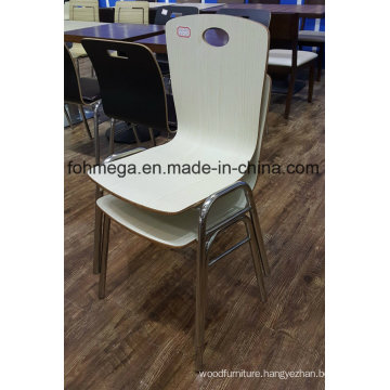 Custom Make Stackable Food Court Dining Chairs (FOH-SBC02)